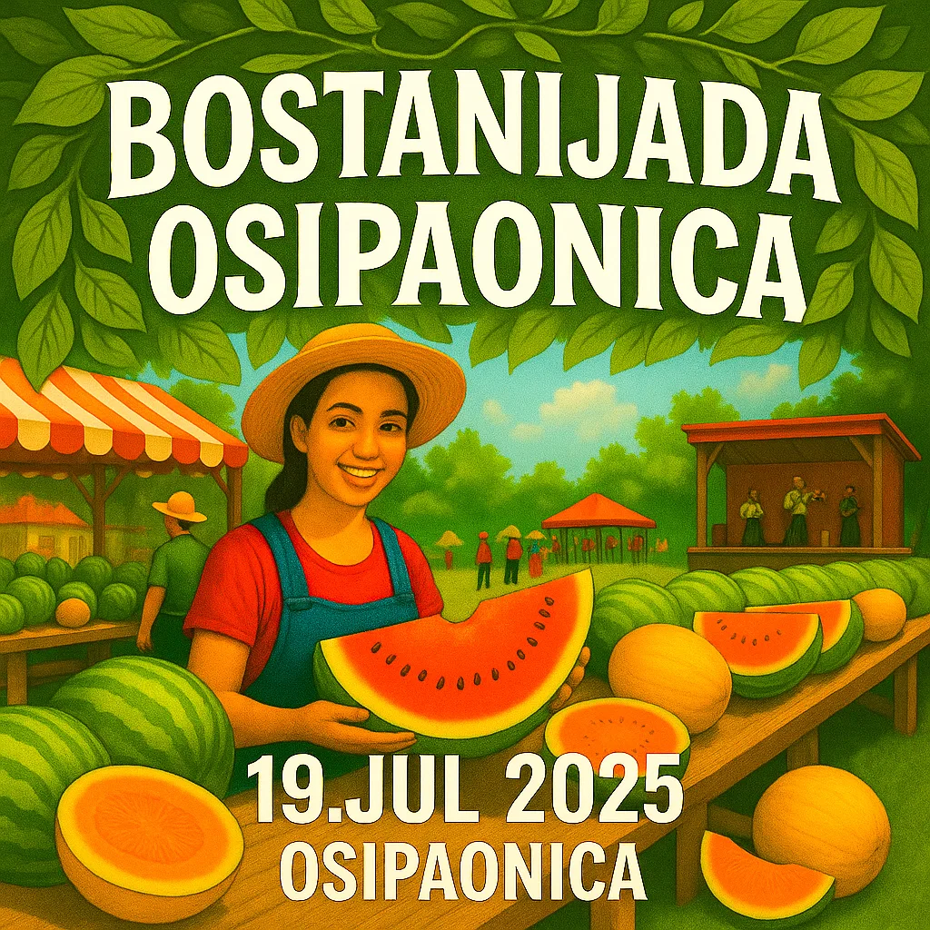 Bostanijada Osipaonica 2025 – Najslađa i najteža lubenica i dinja