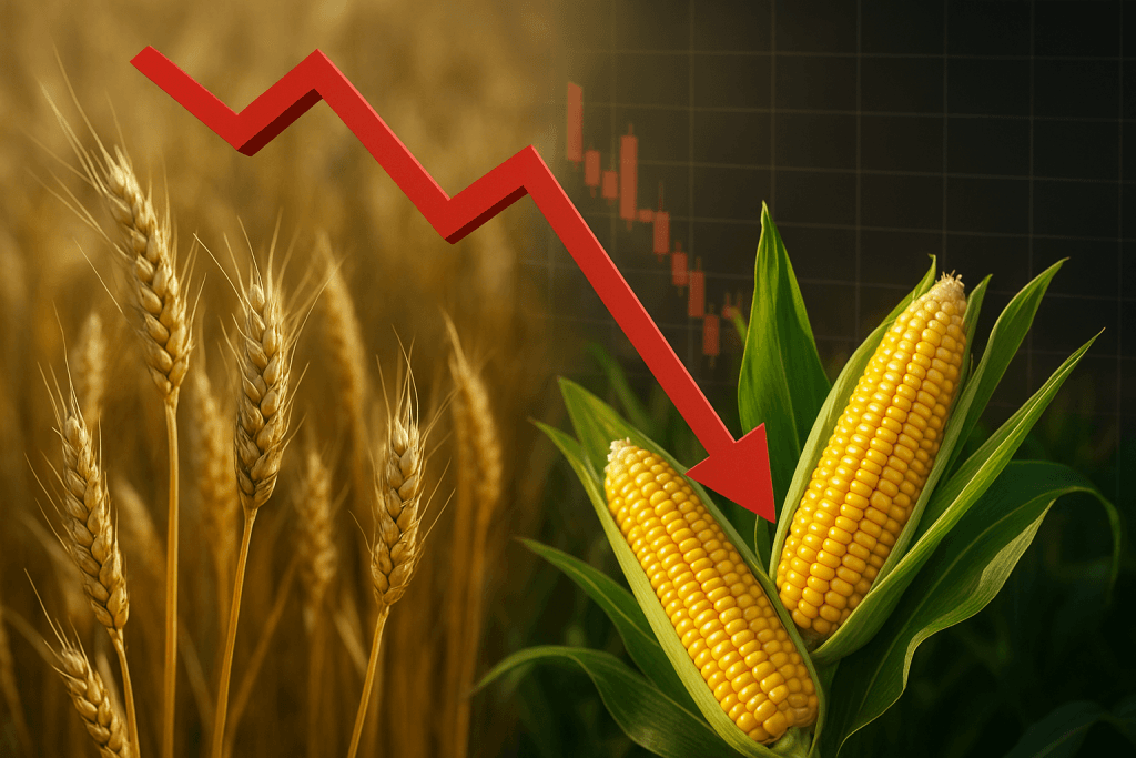 🌾 Cena pšenice i kukuruza u padu – šta se dešava na tržištu?